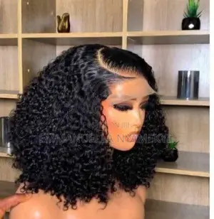 Piano Kinky Curly Human Hair Wig.