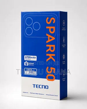 New Tecno Spark 50 128 GB White