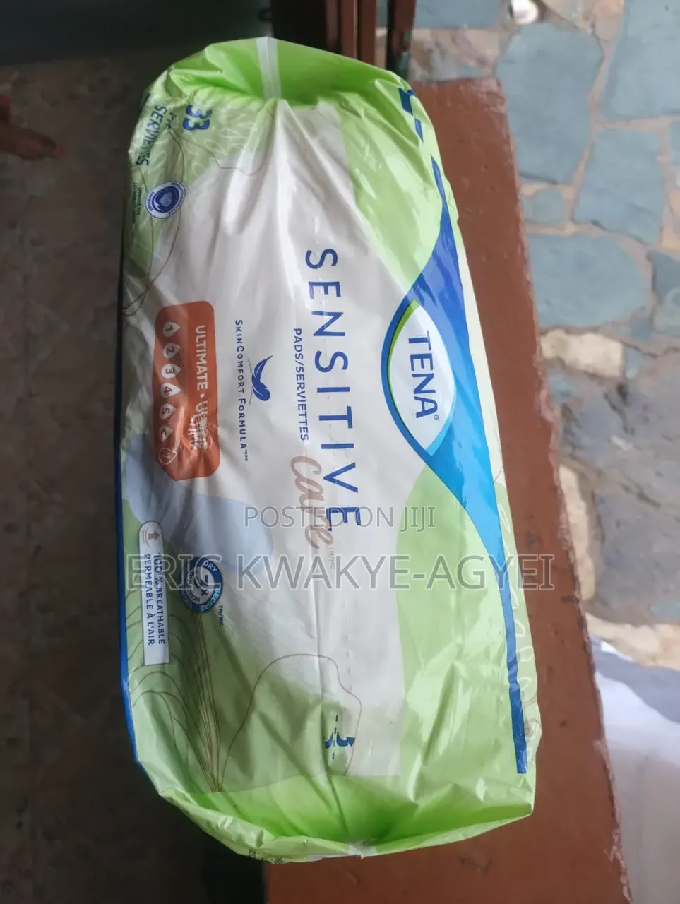Tena Sensitive Care Ultimate Pads, Regular Length