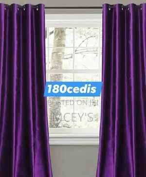 Beautiful 2 In 1 Sunblock Curtains