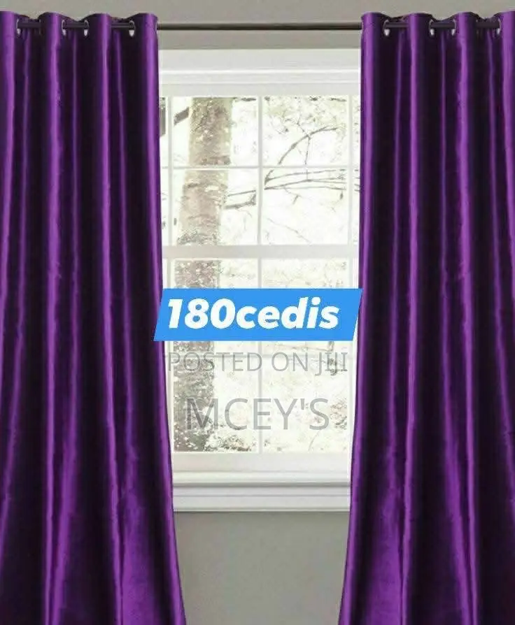 Beautiful 2 In 1 Sunblock Curtains