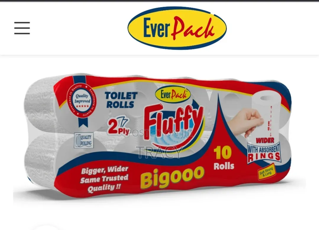 Kol Toilet Rolls and Fluffy Toilet Rolls