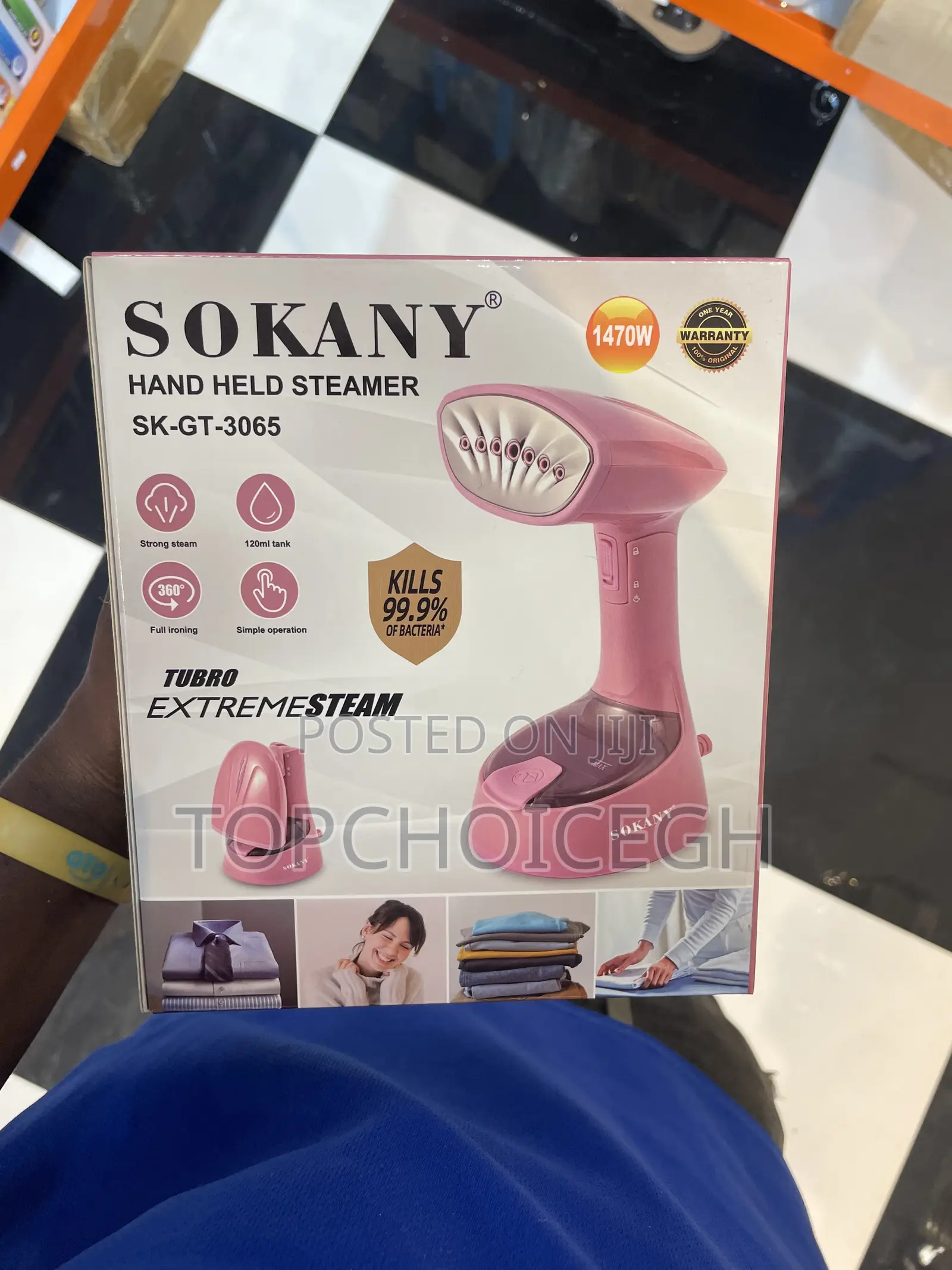 Handheld Clothes/Garment Steamer