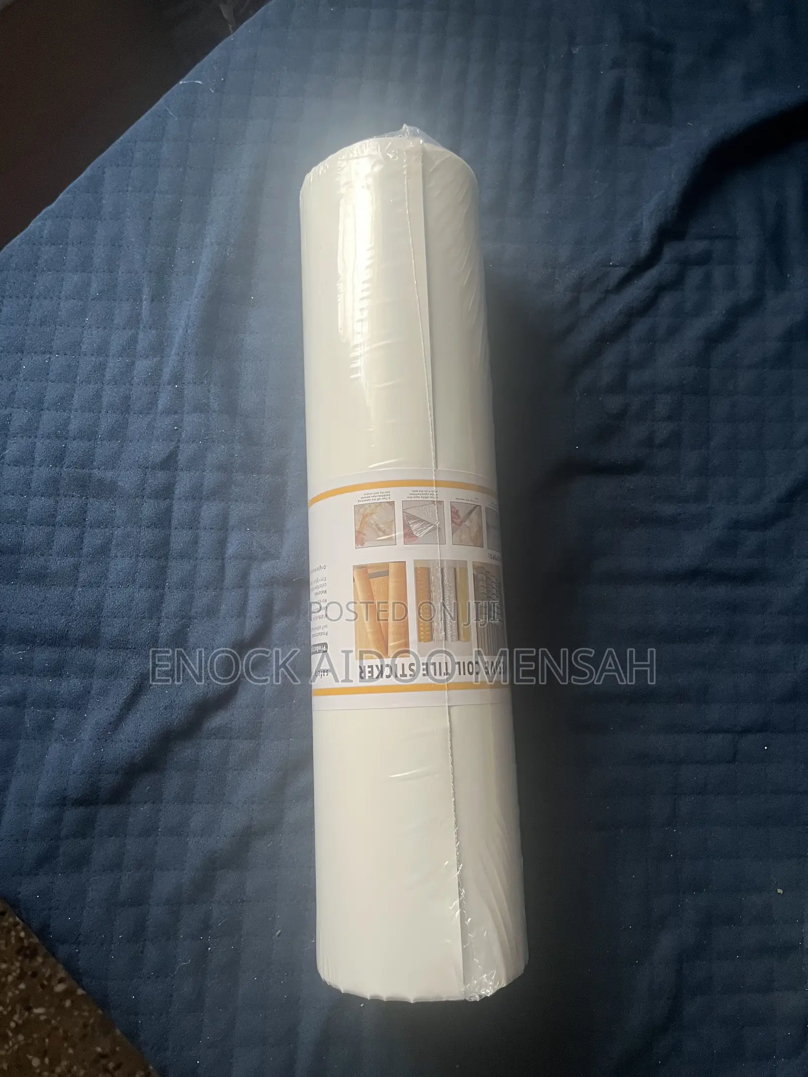 White Adhesive Foam Wallpaper 30cm*3m