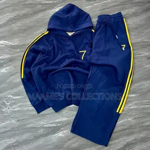 Combo Set Men’S Sweater Hoodie and Jogger Pants