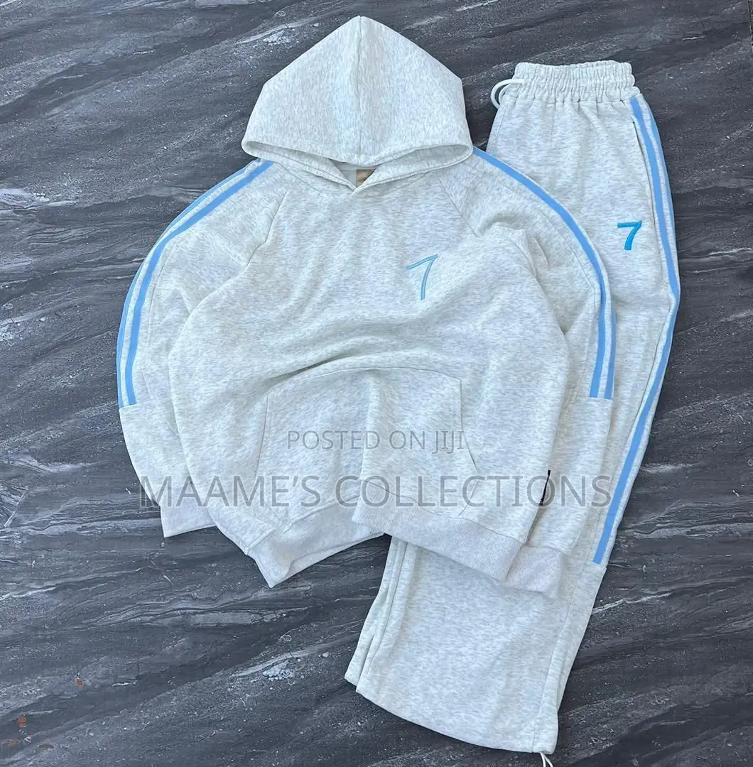 Combo Set Men’S Sweater Hoodie and Jogger Pants
