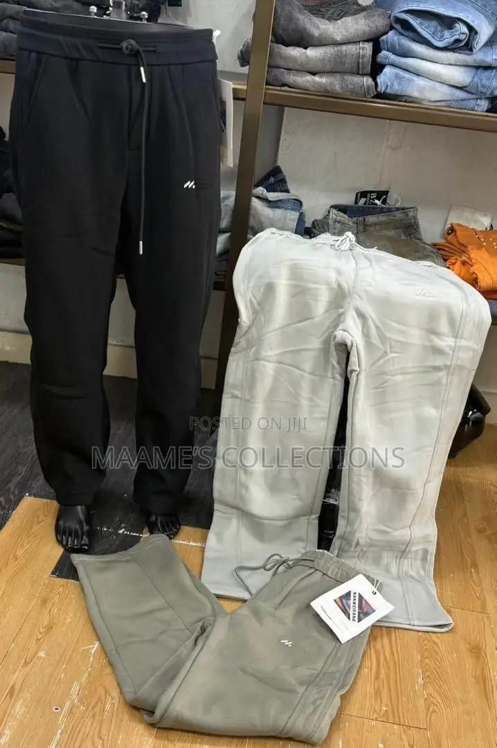 Solid Joggers / Sweatpants ( Sizes L- 4xl )