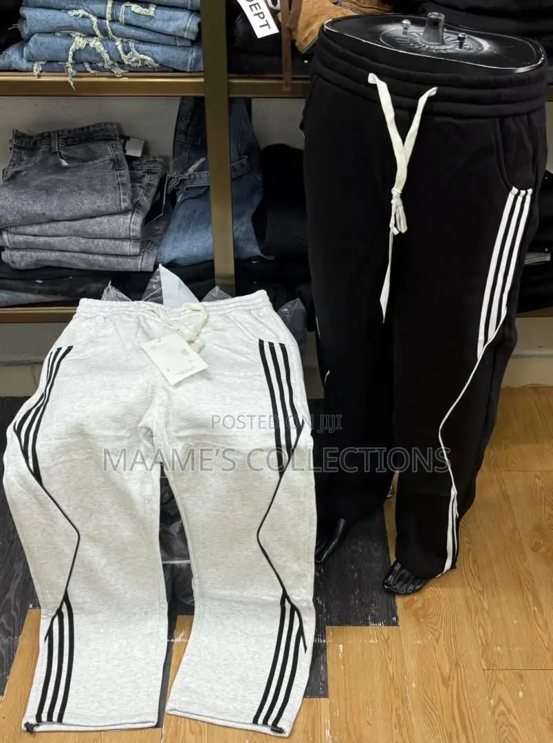Solid Joggers / Sweatpants ( Sizes L- 4xl )