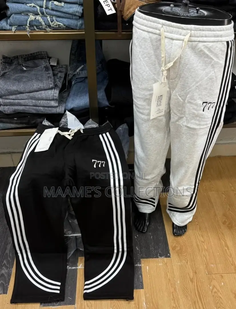 Solid Joggers / Sweatpants ( Sizes L- 4xl )