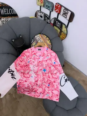 Bape Abc Camo Long-Sleeve Sweater