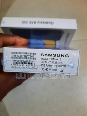 New Samsung Galaxy A15 5G 128 GB Black