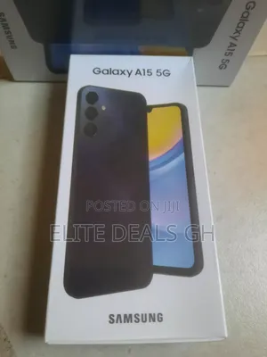 New Samsung Galaxy A15 5G 128 GB Black