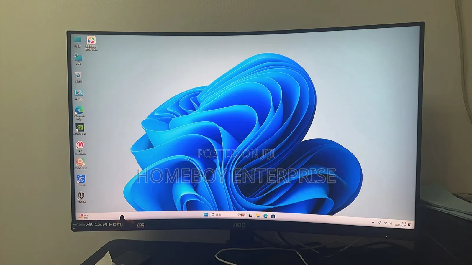 32inchs Curve 144hz Resolution 1ms Monitor