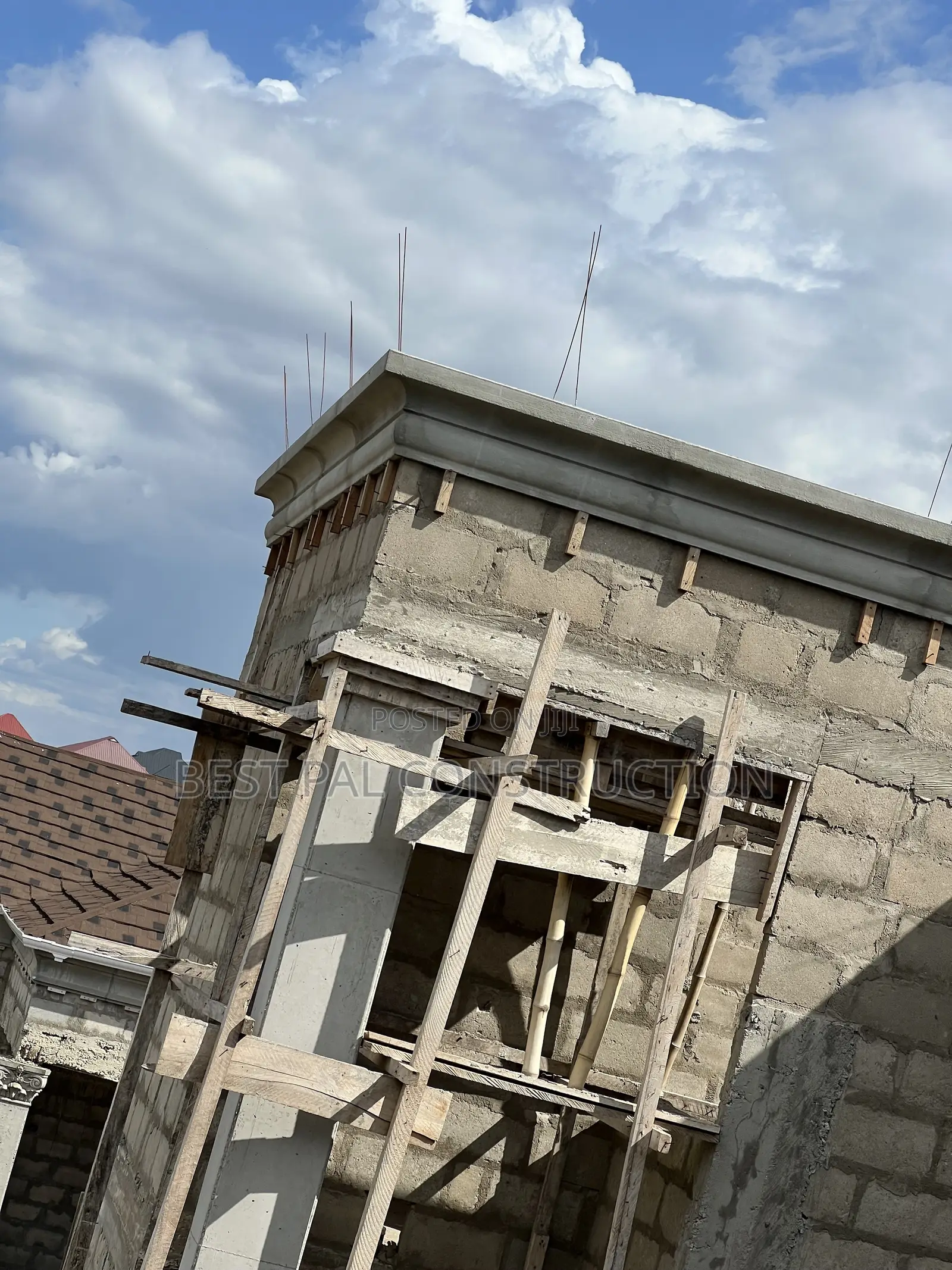 Parapets, Cooping, Walls and Pillars Design.