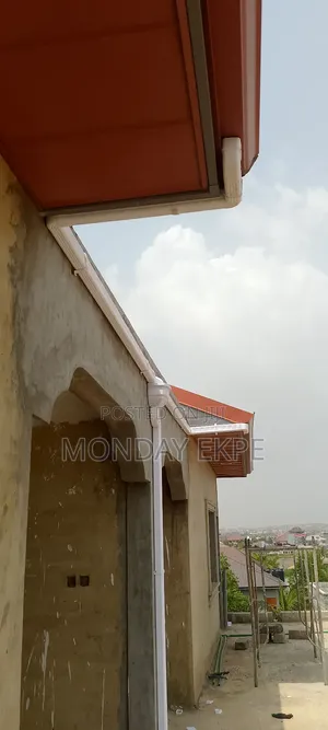 White Down Pipe and Installation
