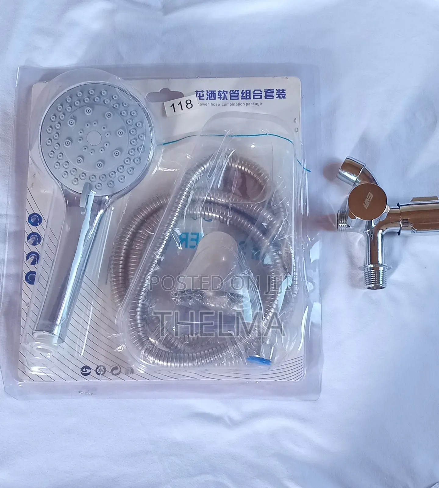 Handheld Shower Hose With Connector