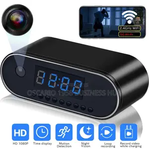 Times Spy Digital Clock Camera
