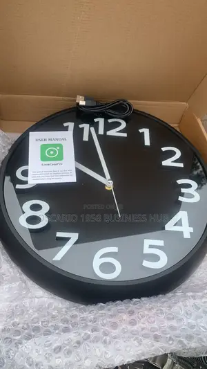 Secret Clock Spy Camera
