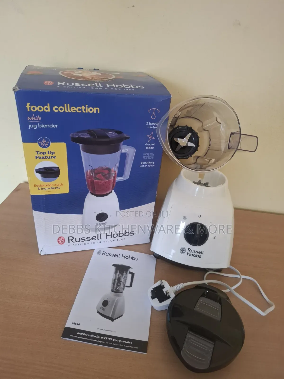 1.5litre Russell Hobbs Plastic Blender Uk