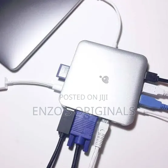 Usb-C Docking Station Multi Hub Multi Port Extention Used Original