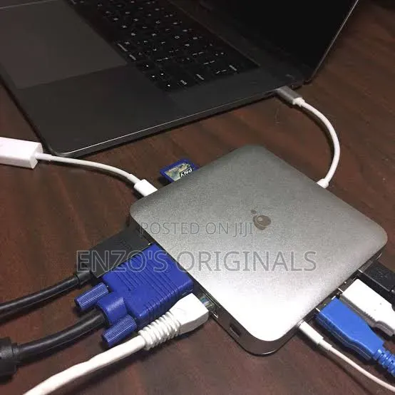 Usb-C Docking Station Multi Hub Multi Port Extention Used Original
