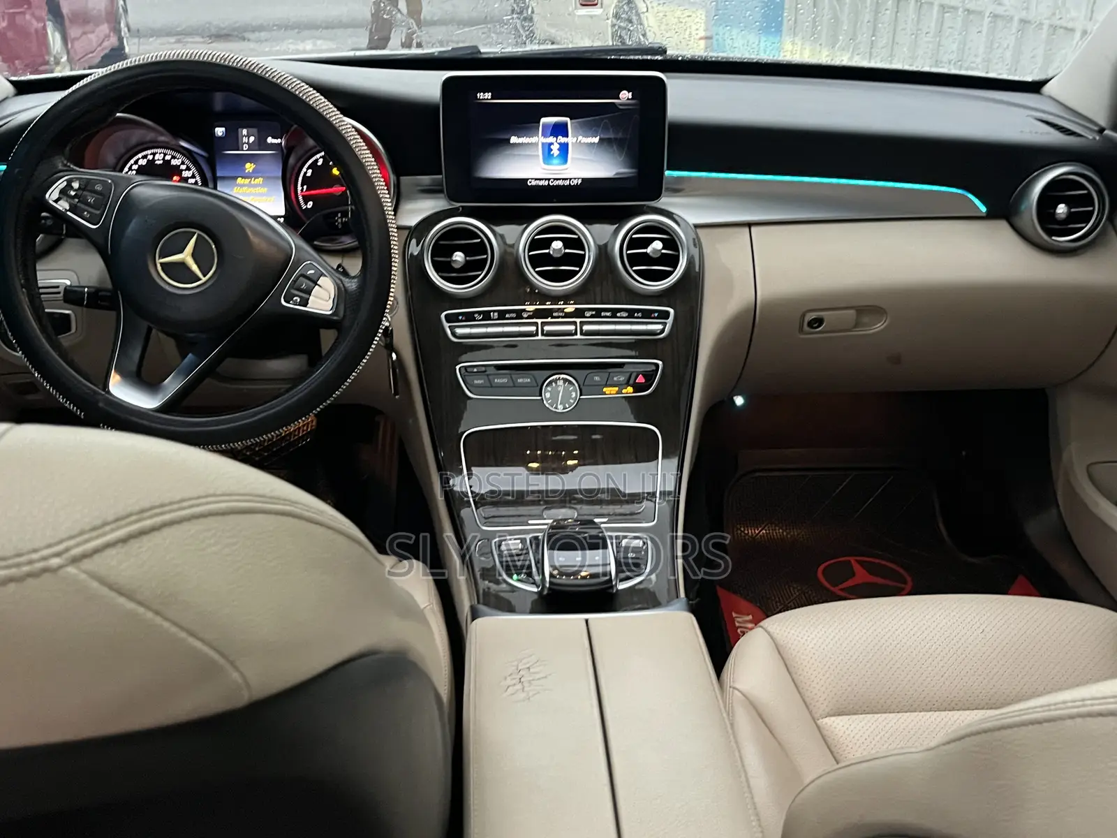 Mercedes-Benz C300 Base C300 AWD 4MATIC Sedan 2018 White