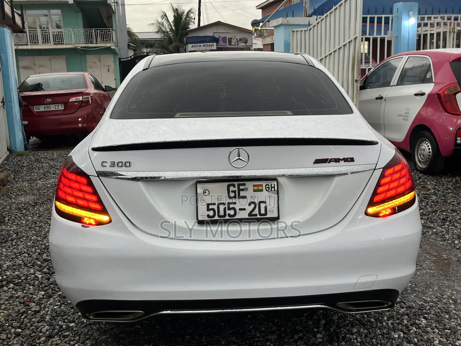Mercedes-Benz C300 Base C300 AWD 4MATIC Sedan 2018 White