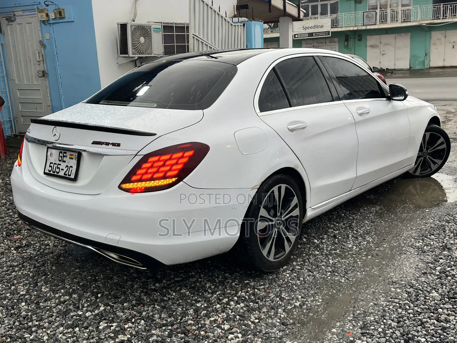 Mercedes-Benz C300 Base C300 AWD 4MATIC Sedan 2018 White