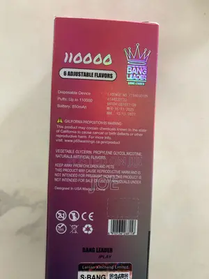 110,000 Puffs Bang Leader Vape