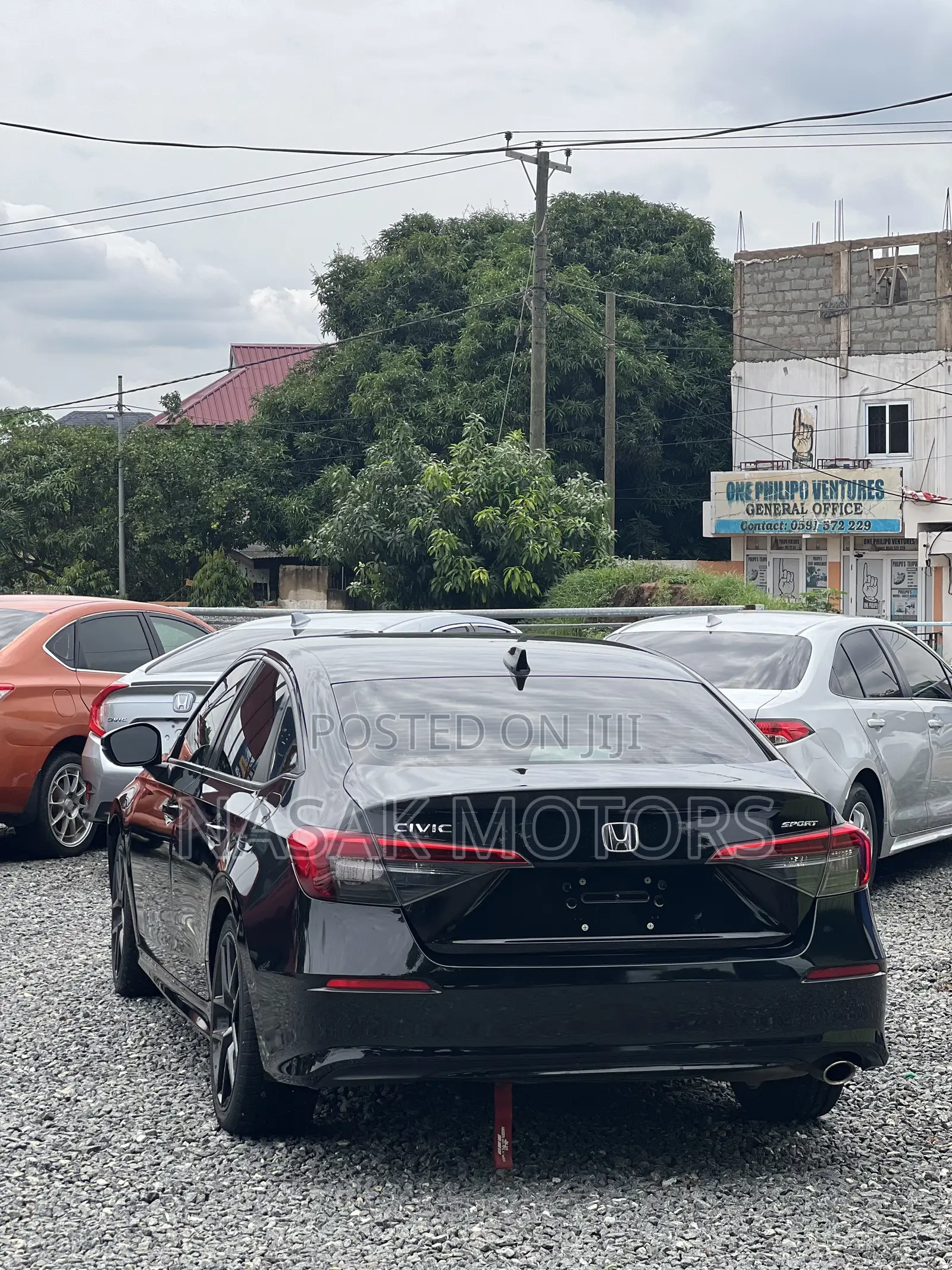 Honda Civic Sport CVT 2024 Black