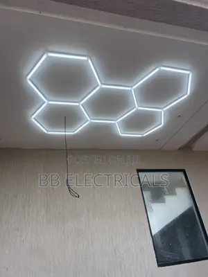 Diy Hexagonal Honeycomb Garage Led Light
