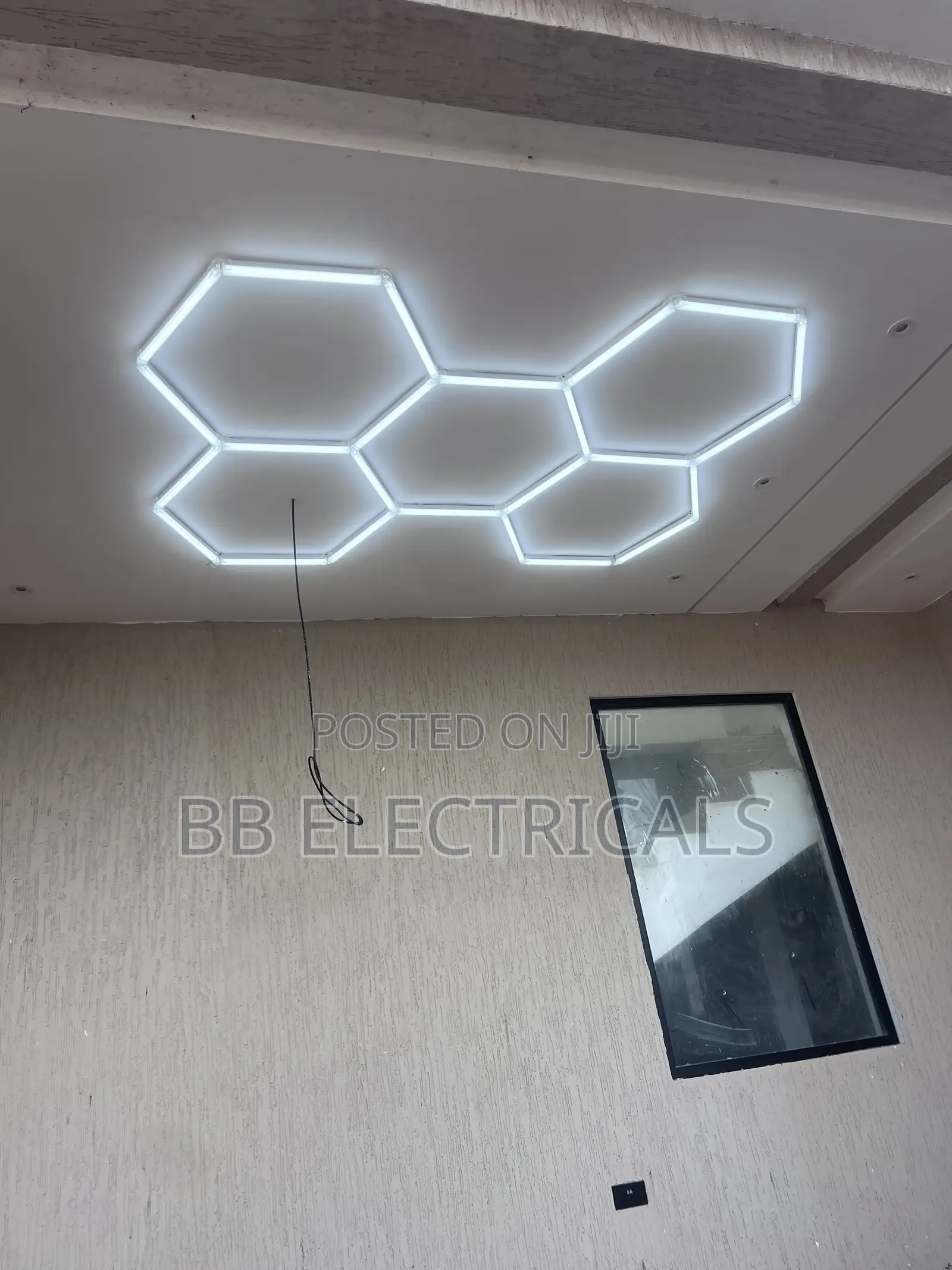 Diy Hexagonal Honeycomb Garage Led Light