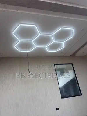 Diy Hexagonal Honeycomb Garage Led Light