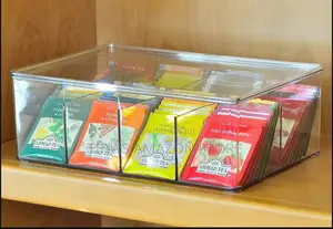 Plastic Tea Packet Organizer