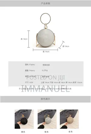 Round Clutch Bags