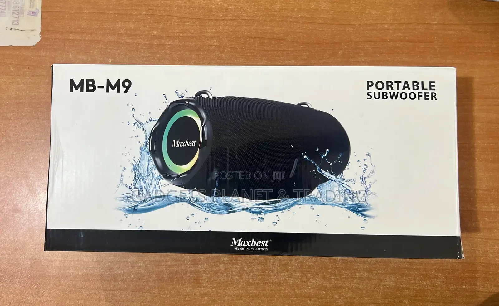 Maxbest Portable Inbuilt Subwoofer Bluetooth Speaker - Mb-M9