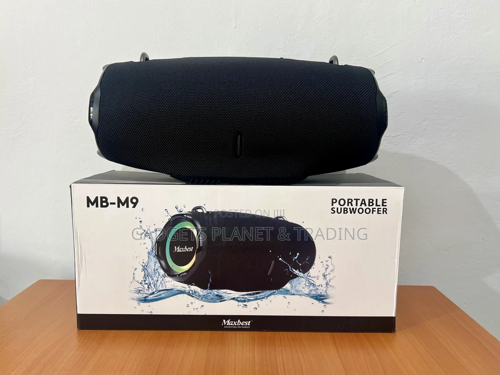 Maxbest Portable Inbuilt Subwoofer Bluetooth Speaker - Mb-M9