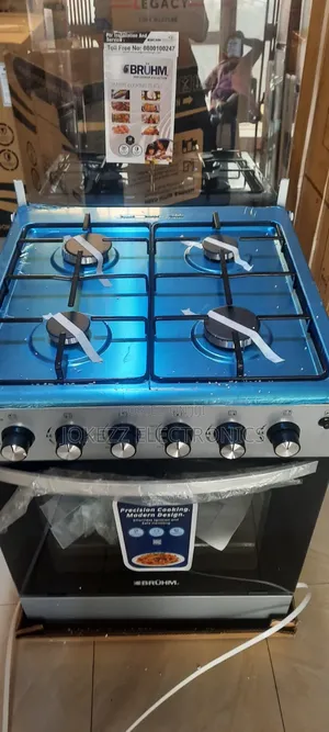 New Bruhm 60 X 60 Four Burner Gas Stove With Grill