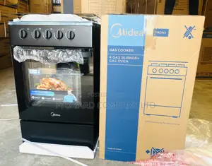 Latest in Town Midea Sleek 4 Burning Cooker With Gas Oven