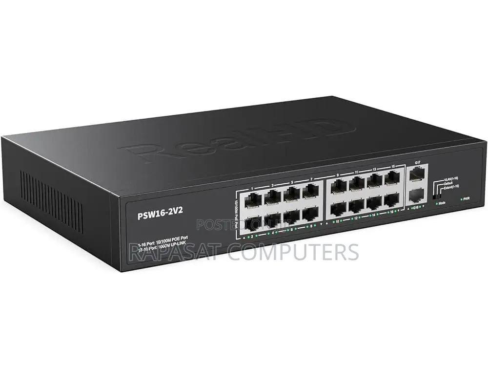16-Port Poe Switch