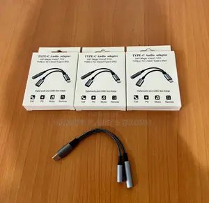 Type C Audio Adapter to 3.5mm Type C (Pd)