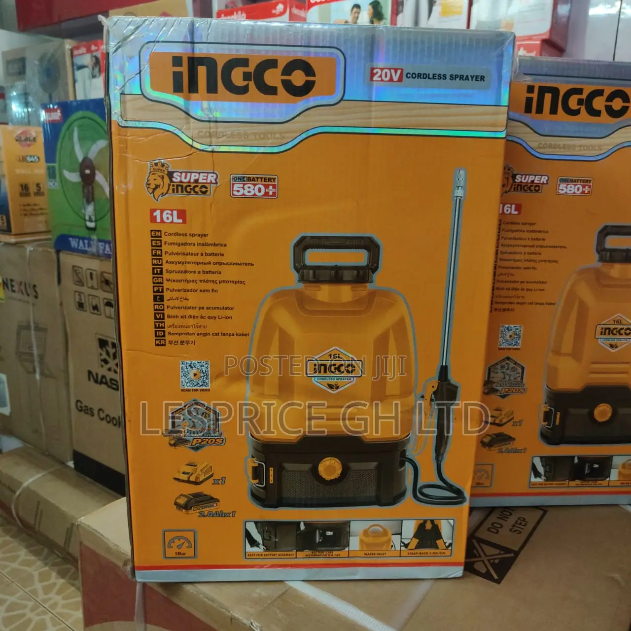 Clearance Sale on Our Superb 20v Cordless 16l Ingo Knapsack Sprayer