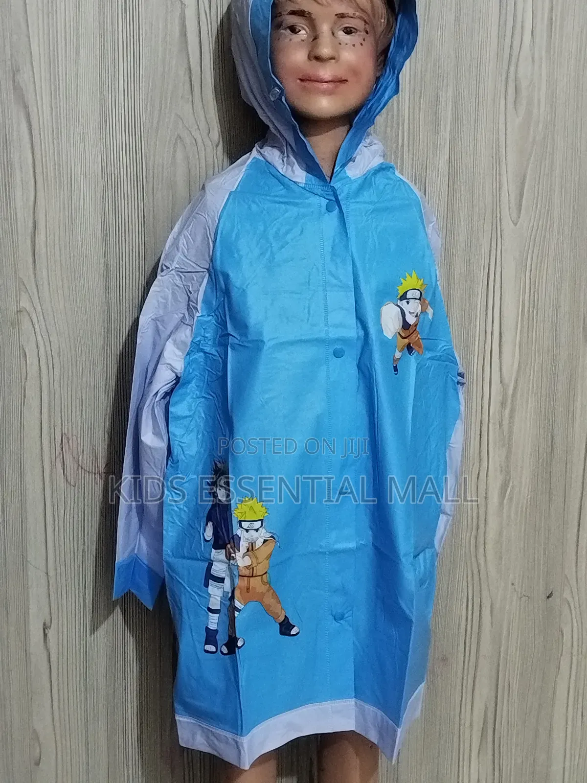 2 to 8years Cartoon PVC Raincoat for Kids