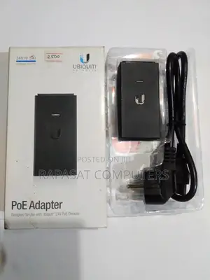 Ubiquiti 24v(0.5a) Gigabit Poe Adapter