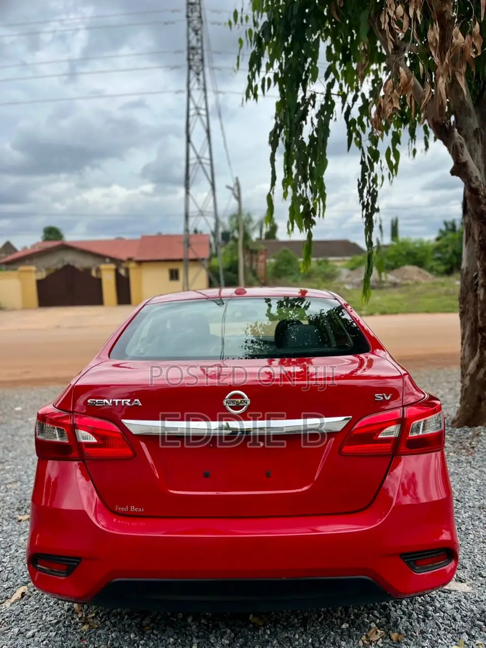 Nissan Sentra SV 2019 Red