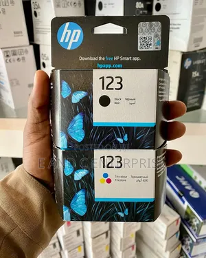 Hp 123 Ink Black and Tri-Colour