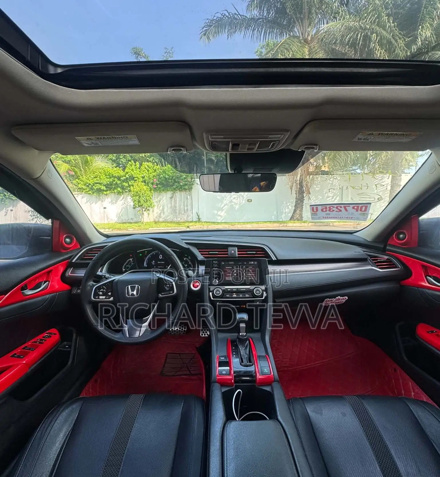 Honda Civic EX-L Sedan 2019 Silver