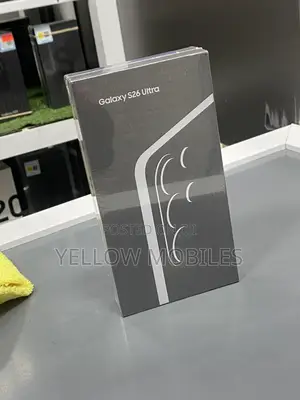 New Samsung Galaxy S26 Ultra 5G 256 GB Black
