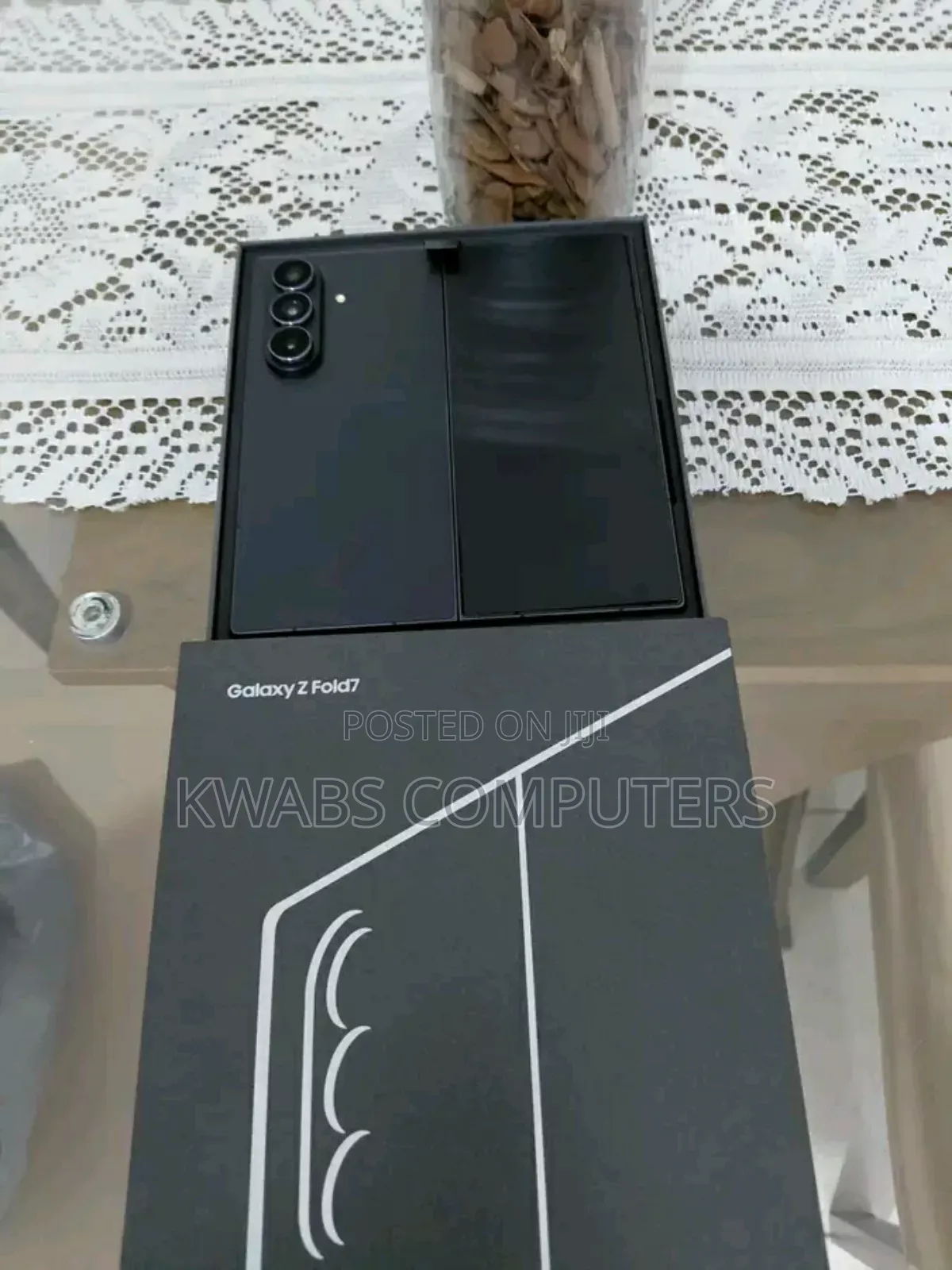 New Samsung Galaxy Z Fold7 1 TB Black