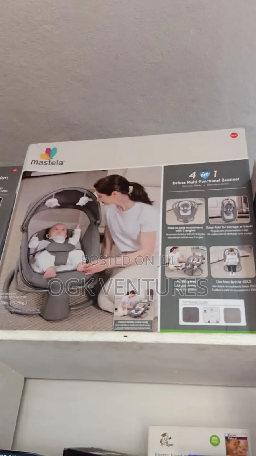 Mastela 4in1 Swing With Tray
